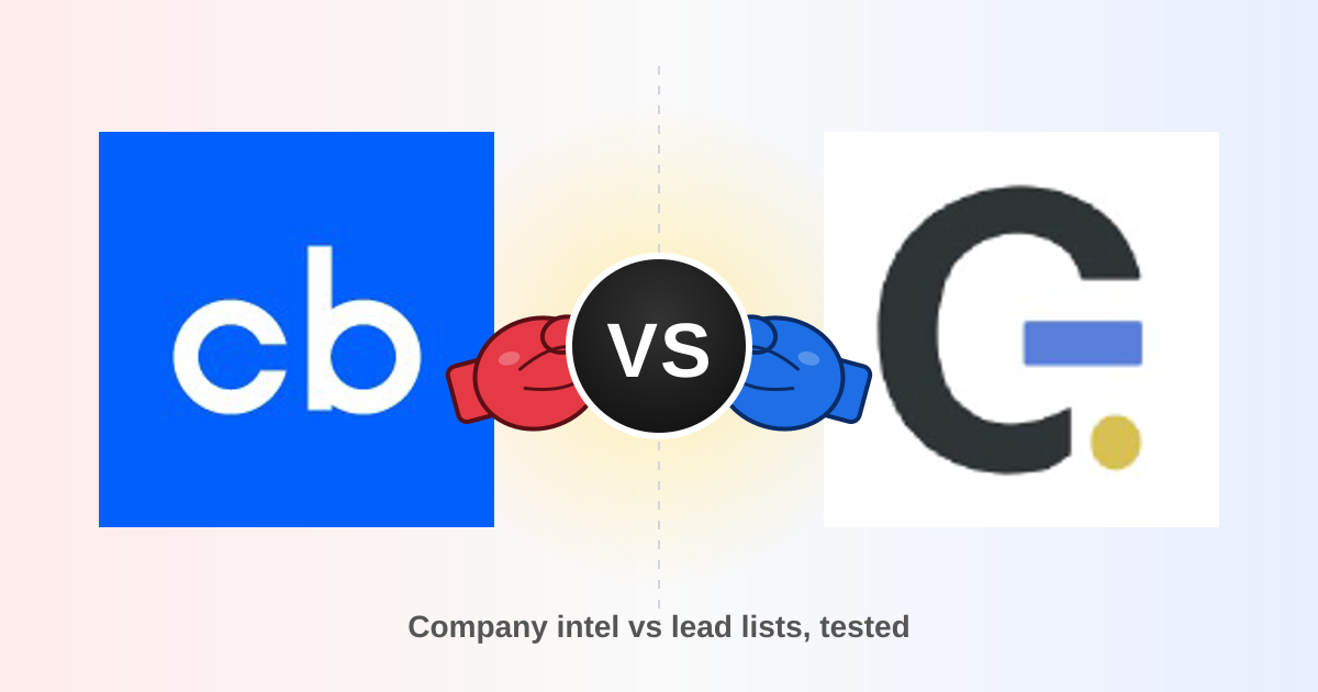 Crunchbase vs Generect: B2B Data Platforms Compared (2026)