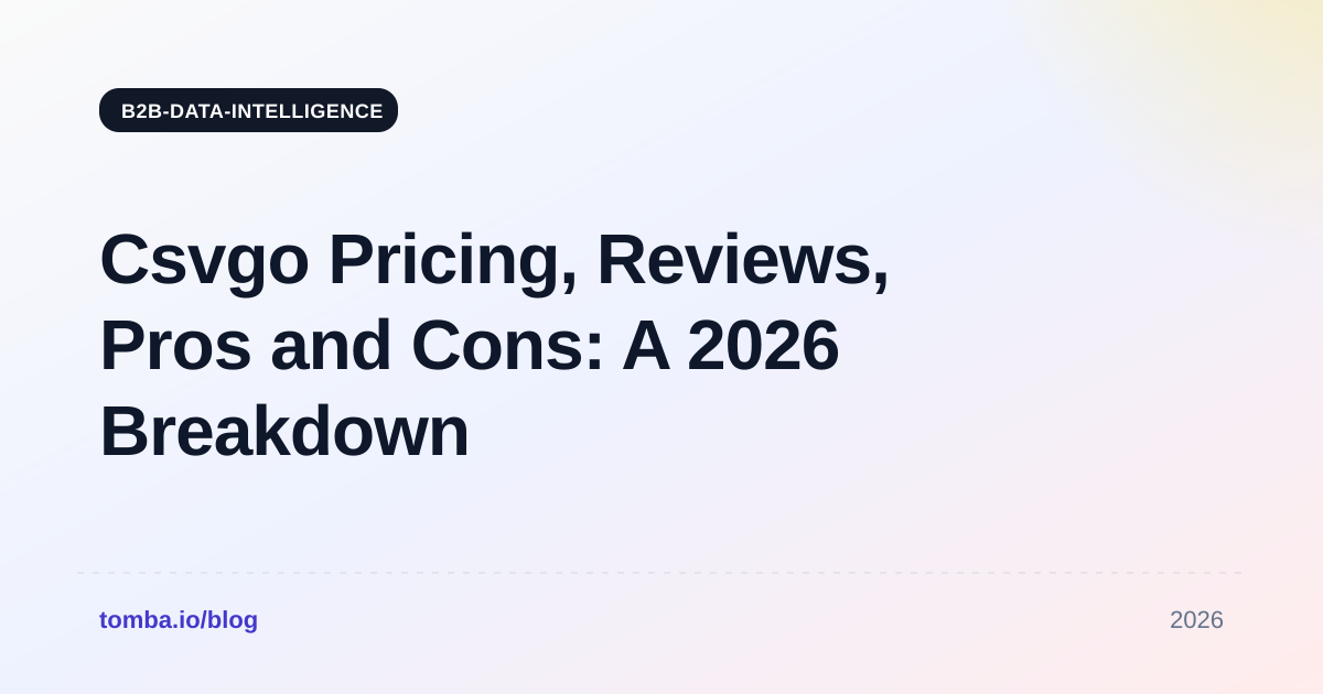 Csvgo Pricing, Reviews, Pros and Cons: A 2026 Breakdown