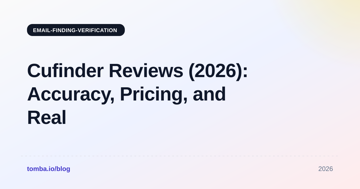 Cufinder Reviews (2026): Accuracy, Pricing, and Real Limits