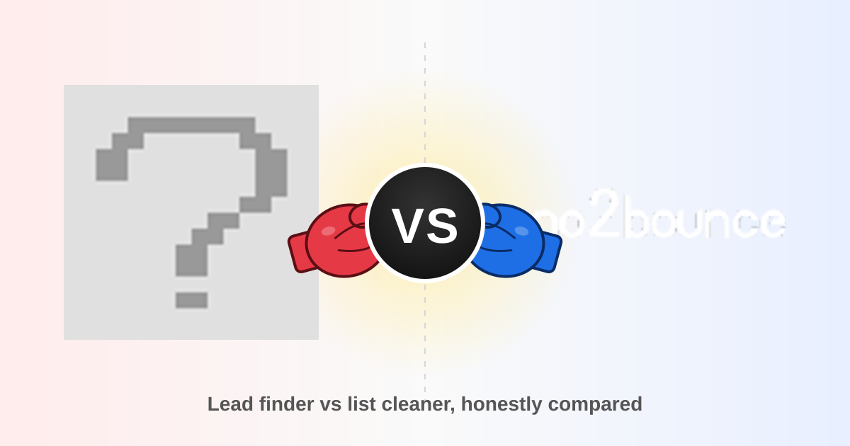 Cufinder vs No2Bounce (2026): Which B2B Data Tool Wins?