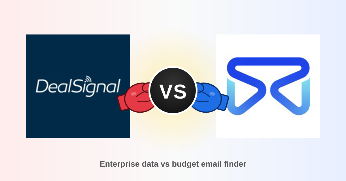 DealSignal vs FindThatLead: Which B2B Data Tool Wins in 2026?