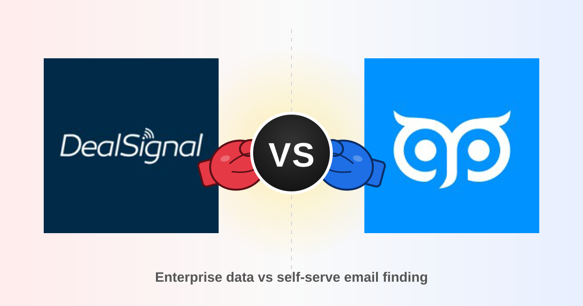 DealSignal vs GetProspect: Which B2B Data Tool Wins in 2026