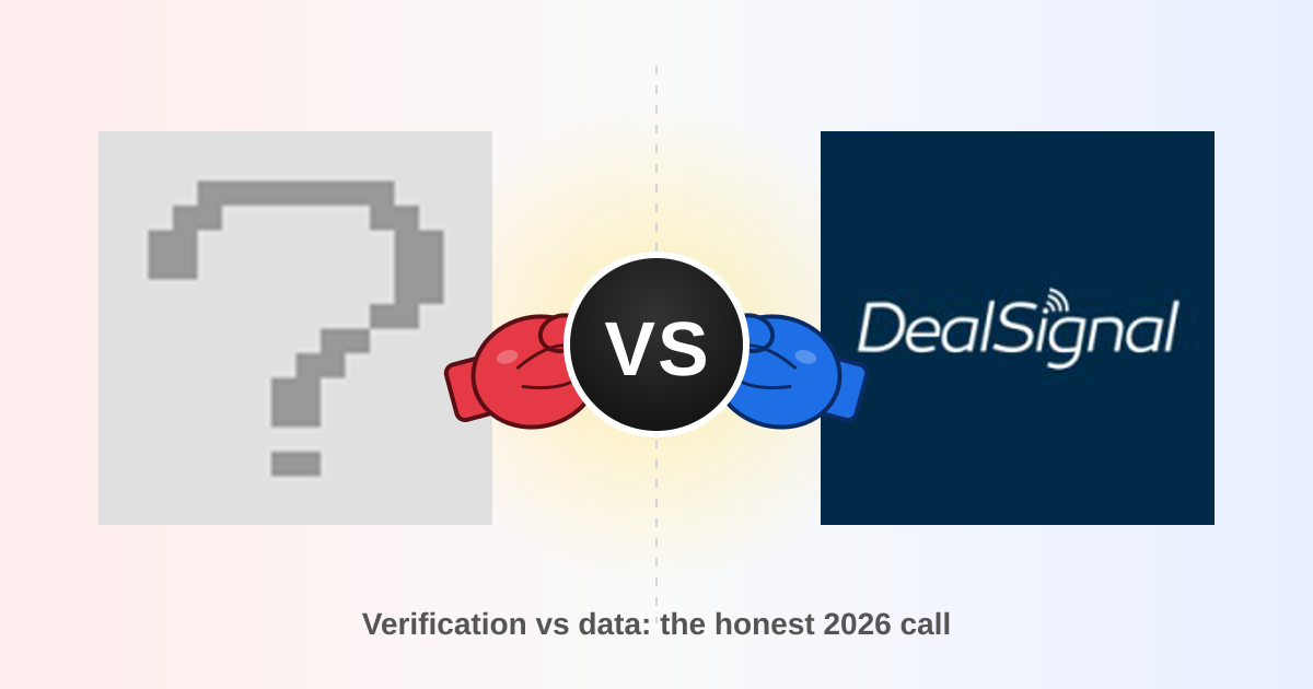 DeBounce vs DealSignal: Which B2B Email Tool Wins in 2026?