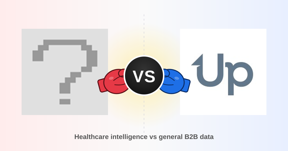 Definitive Healthcare vs UpLead: Which B2B Data Wins?