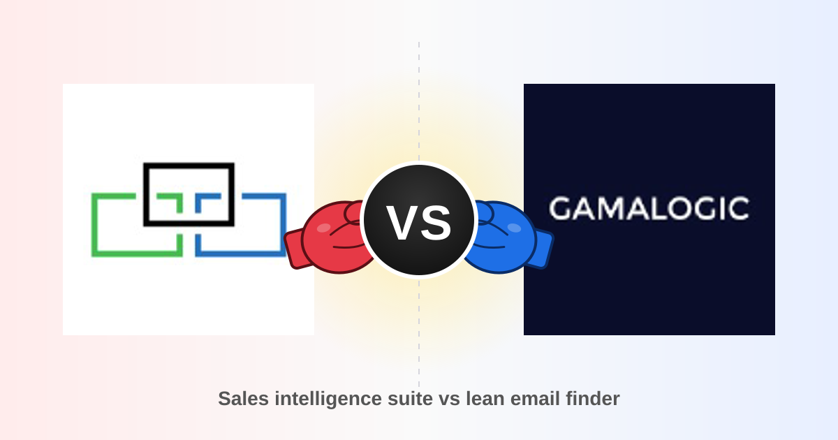 DiscoverOrg vs Gamalogic in 2026: Which B2B Data Tool Wins?