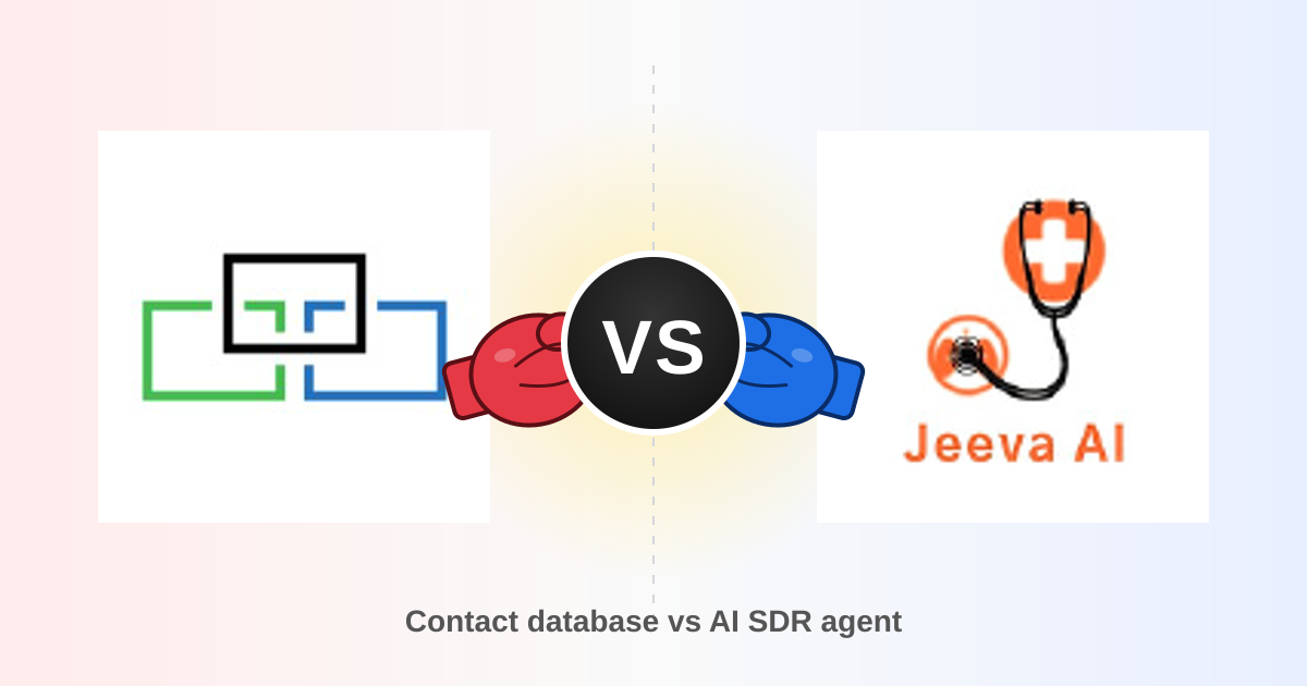 DiscoverOrg vs Jeeva AI: Data Giant or AI SDR in 2026?