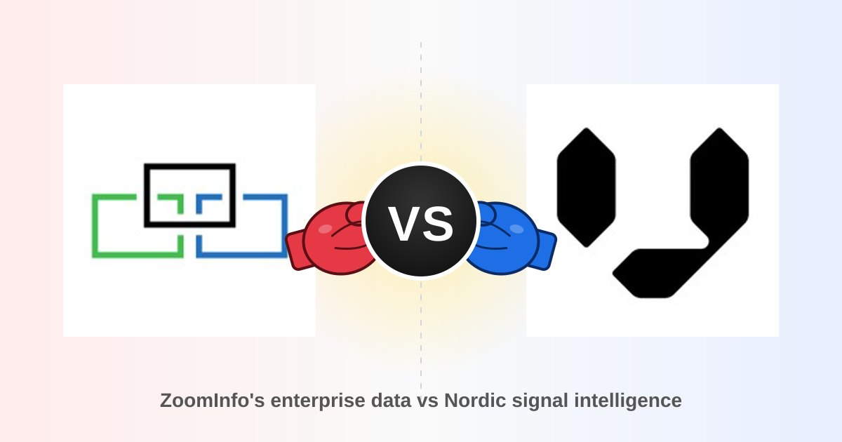 DiscoverOrg vs Vainu (2026): Which B2B Data Tool Wins?