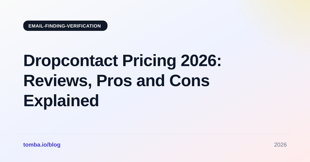 Dropcontact Pricing 2026: Reviews, Pros and Cons Explained