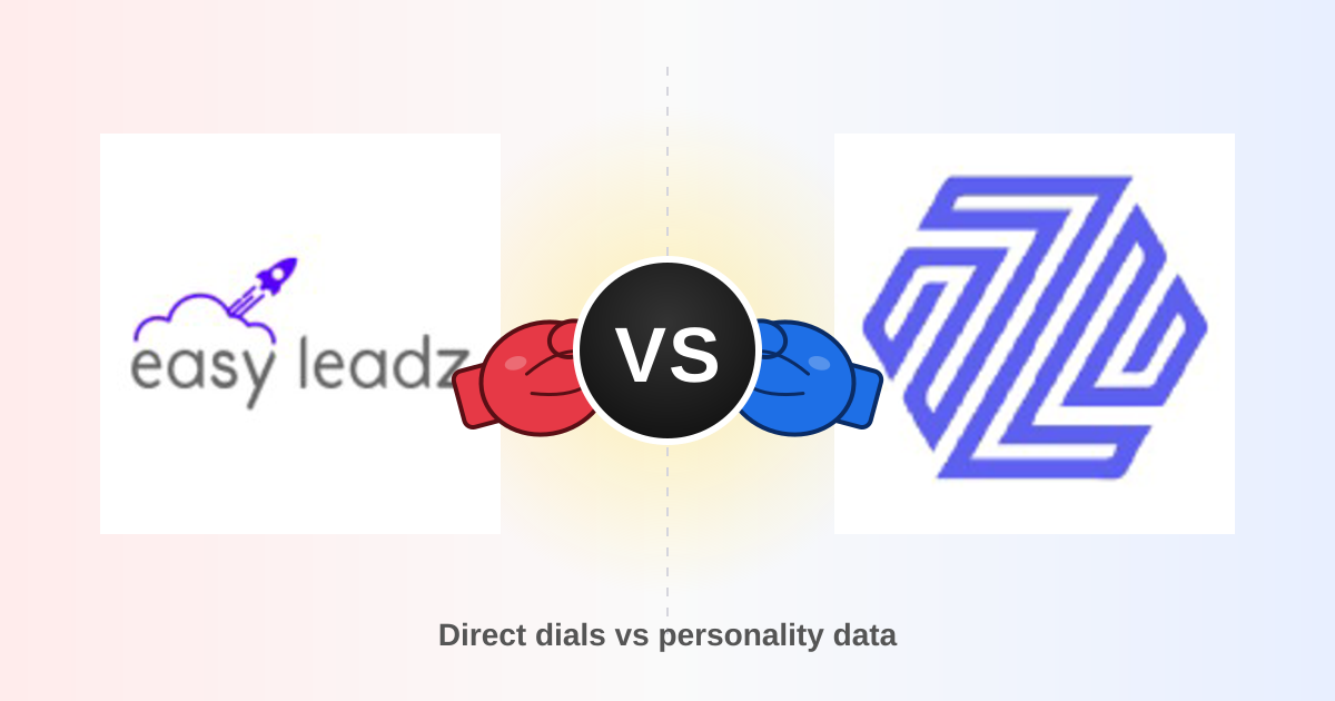 EasyLeadz vs Zintlr 2026: Which B2B Data Tool Wins?