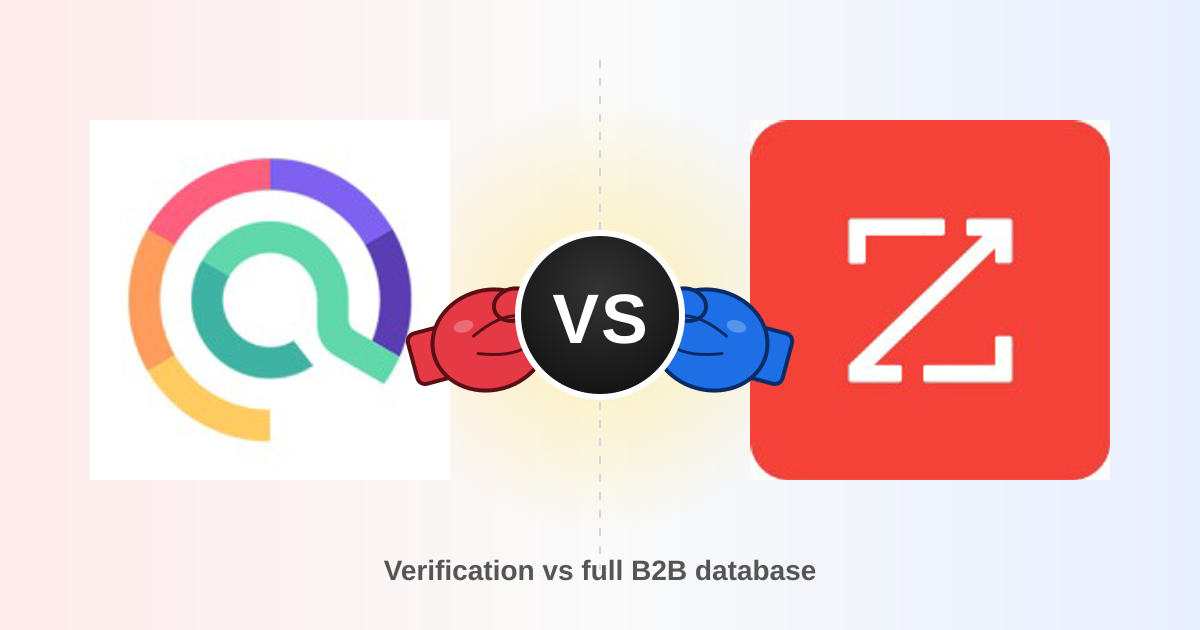 Emailable vs ZoomInfo: Email Verification or Full Data?