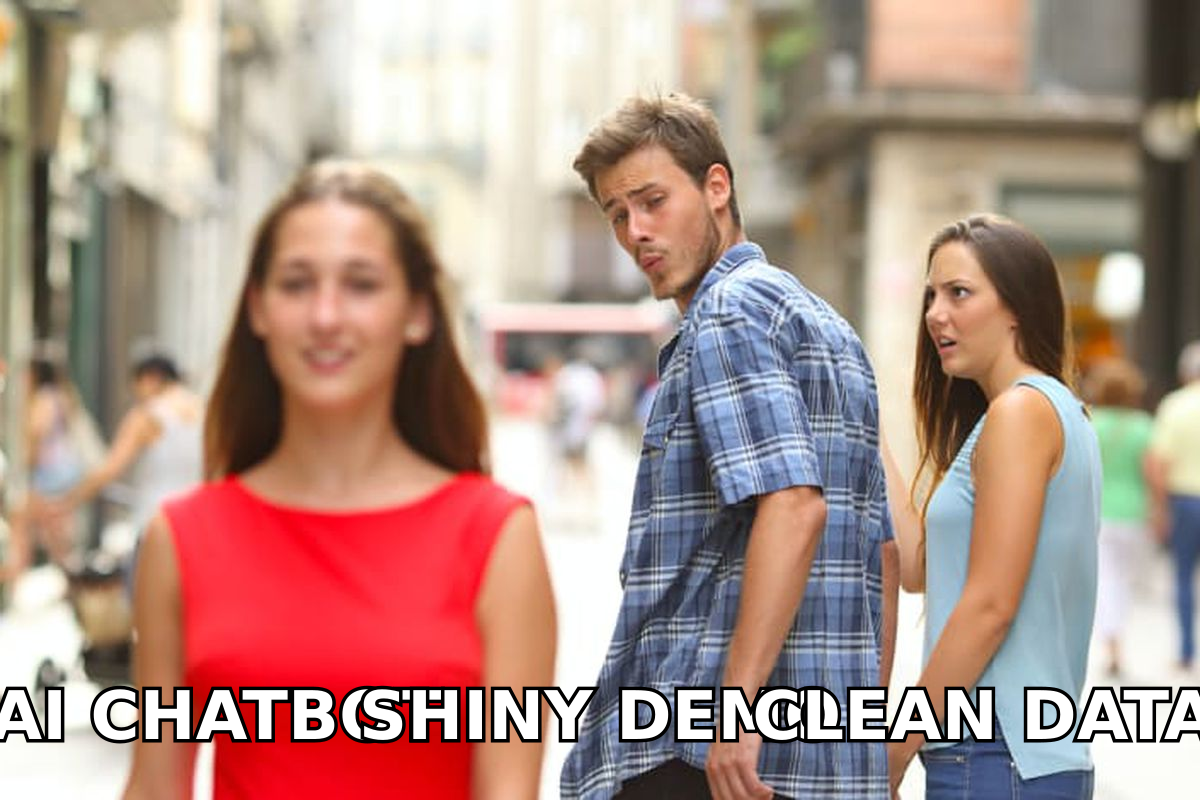 Sales team abandoning a shiny AI demo for clean contact data