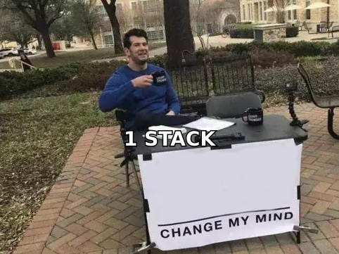 Nobody needs three tools for one list