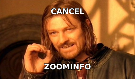 One does not simply escape an enterprise data contract