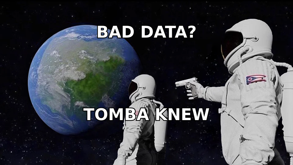 Realizing the pipeline problem was bad contact data all along