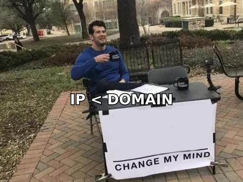 Domain reputation matters more than IP reputation
