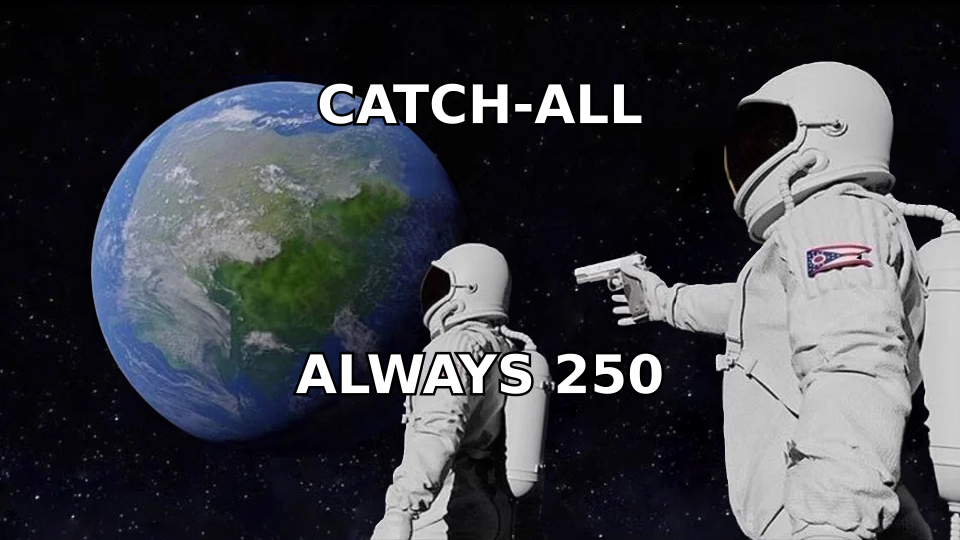 Marketer realizing every catch-all domain returns a 250 OK response