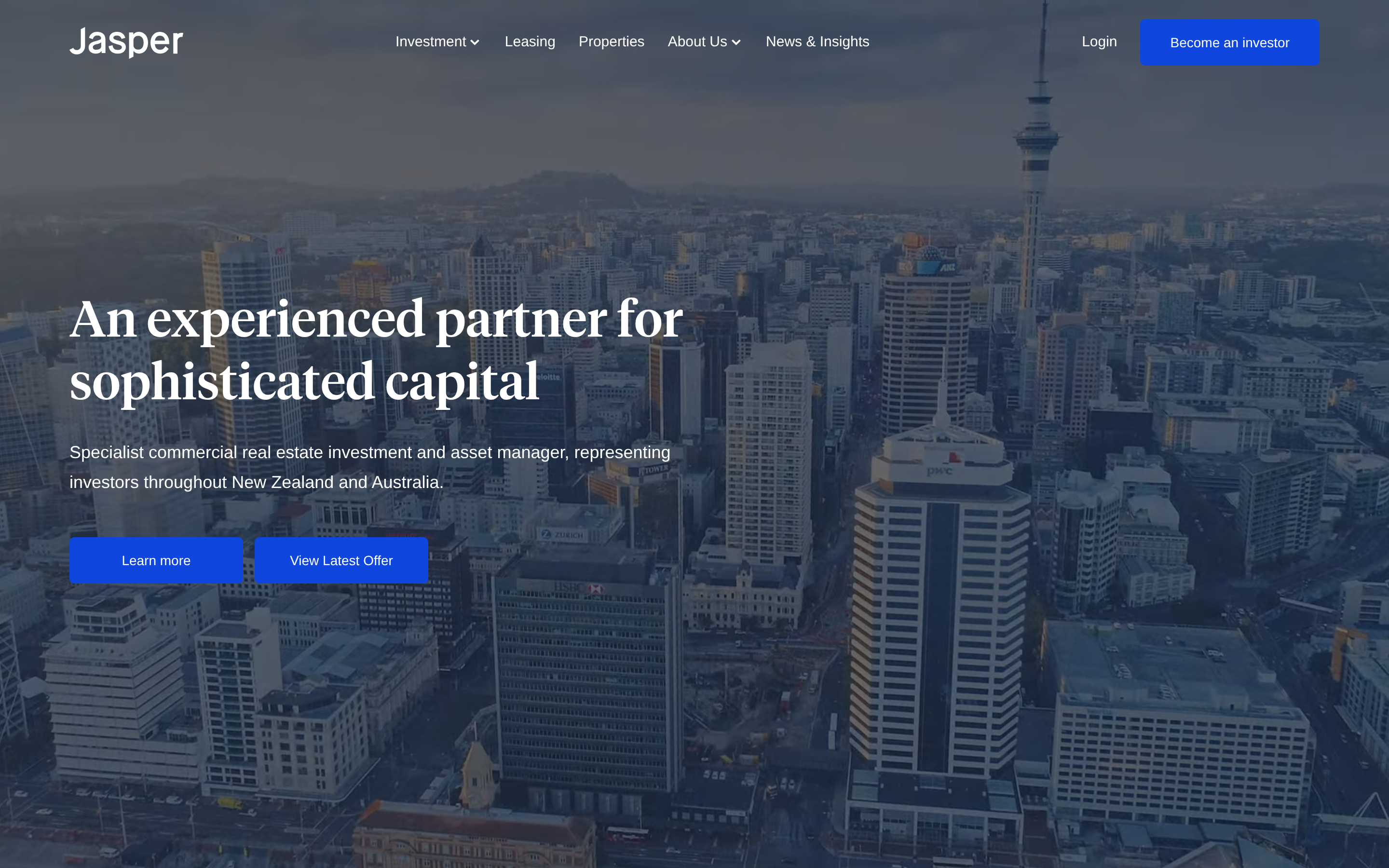 Jasper website screenshot — product, features and pricing