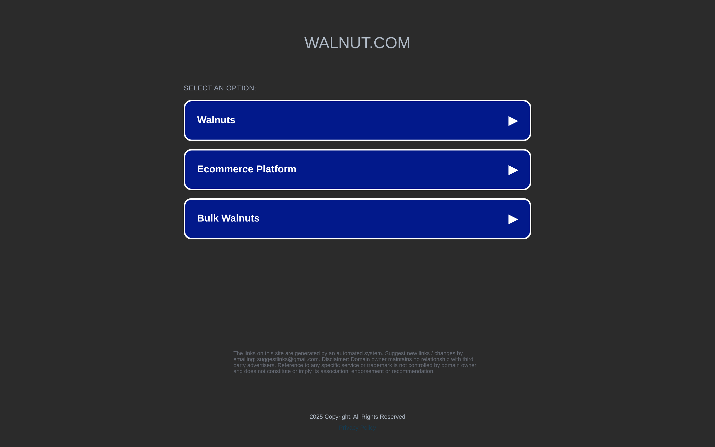 Walnut website screenshot — product, features and pricing