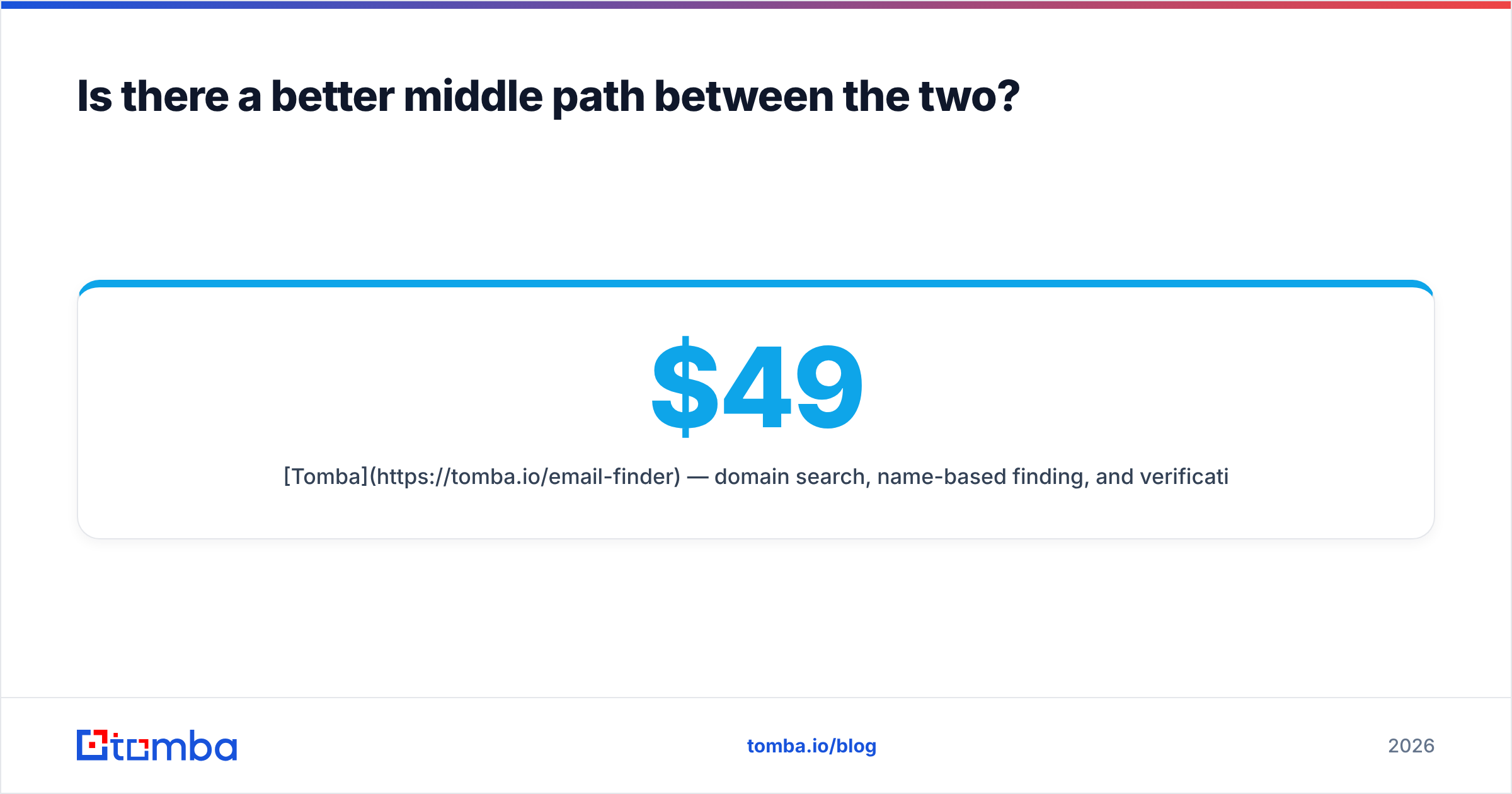 ExactVerify vs ZoomInfo alternatives diagram: the middle path