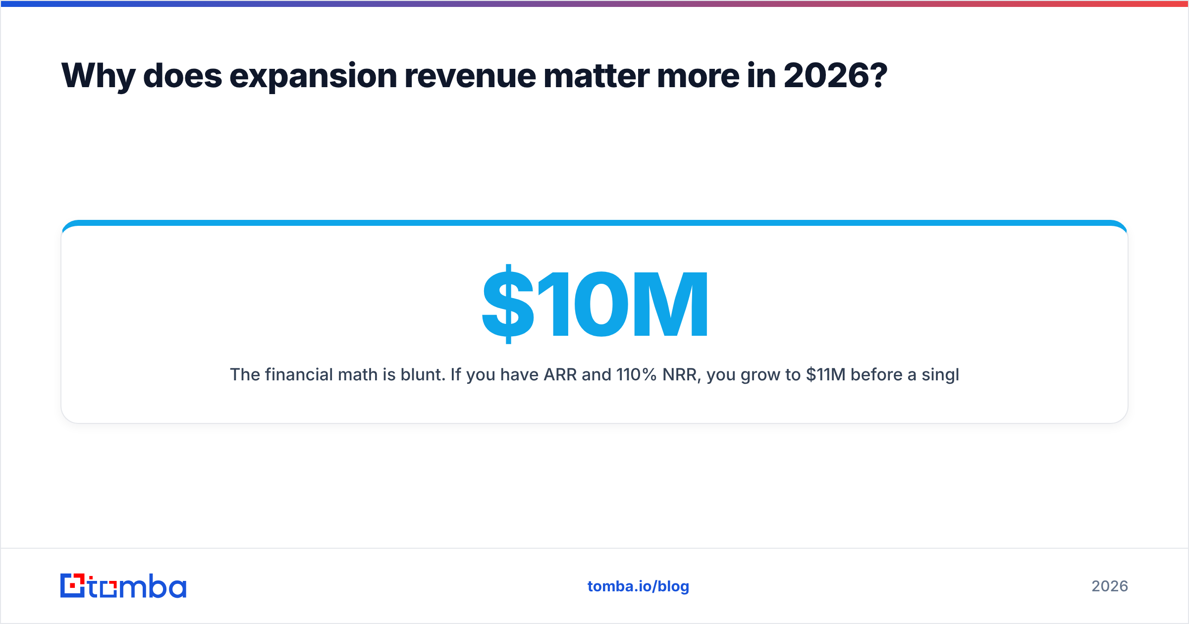 Diagram: Why does expansion revenue matter more in 2026