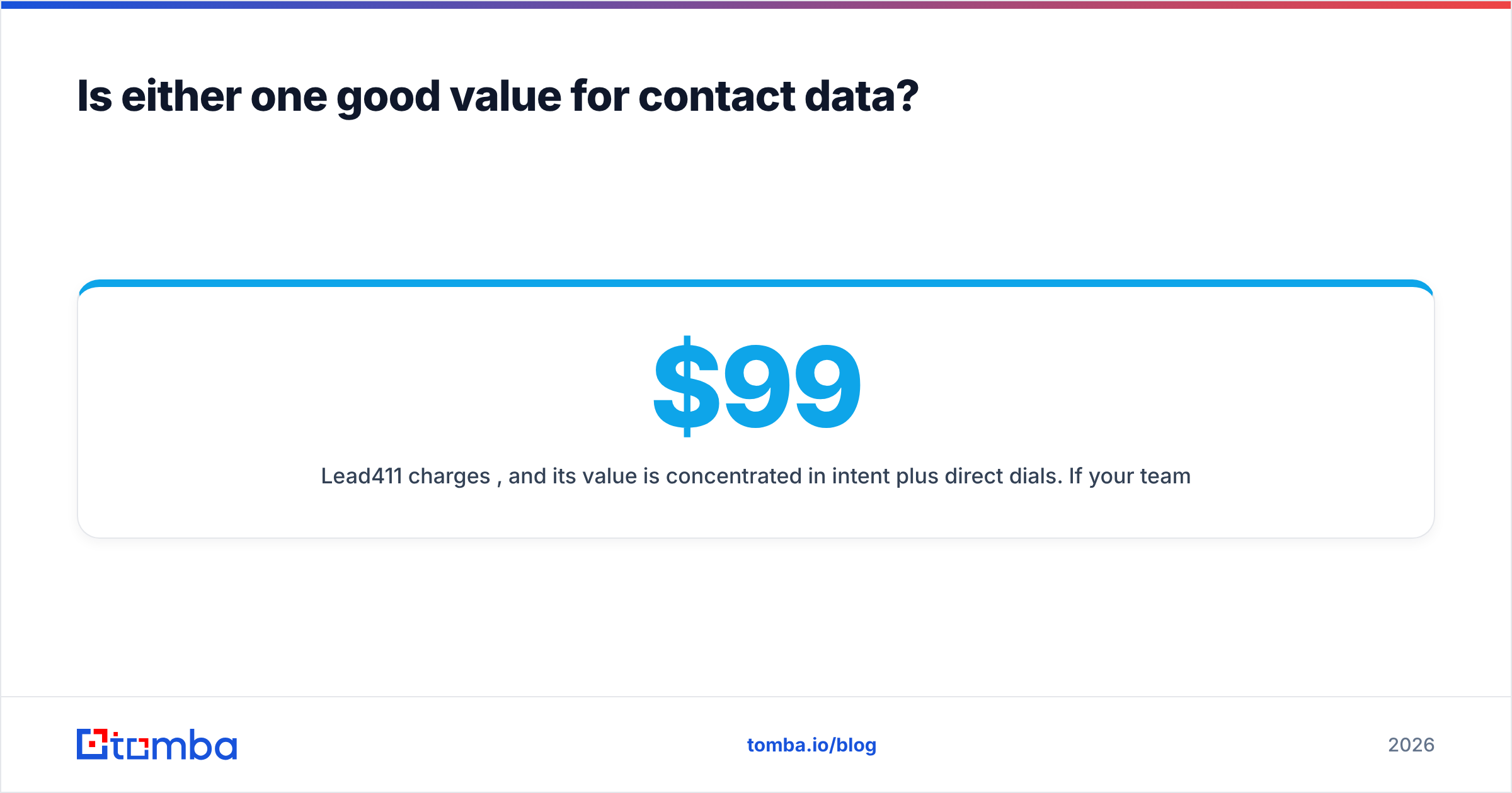 Diagram: Is either one good value for contact data
