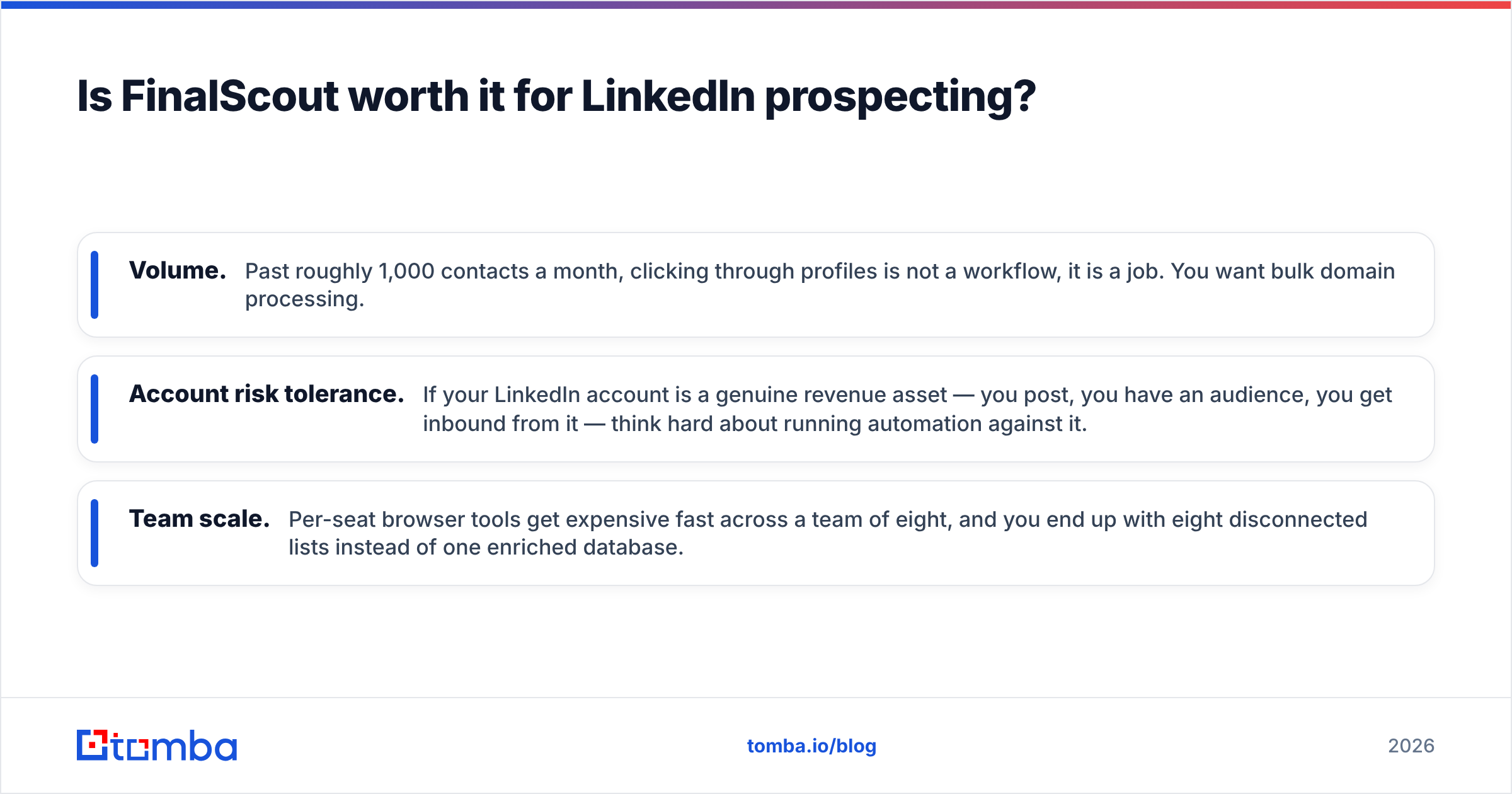 Diagram: Is FinalScout worth it for LinkedIn prospecting