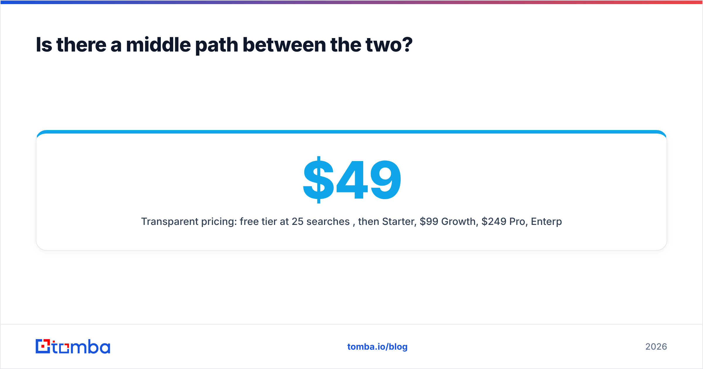 Diagram: Is there a middle path between the two
