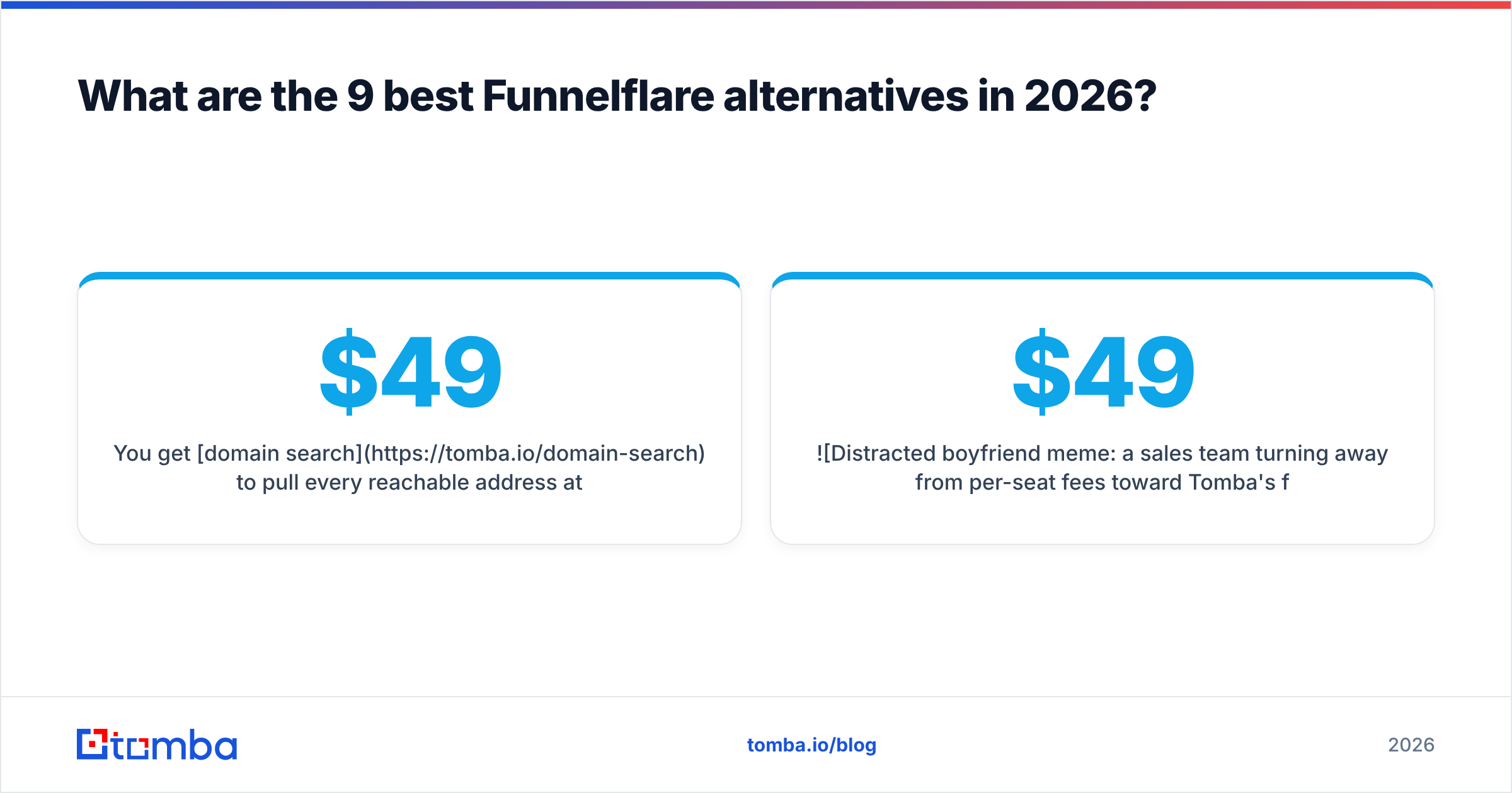 Diagram: What are the 9 best Funnelflare alternatives in 2026