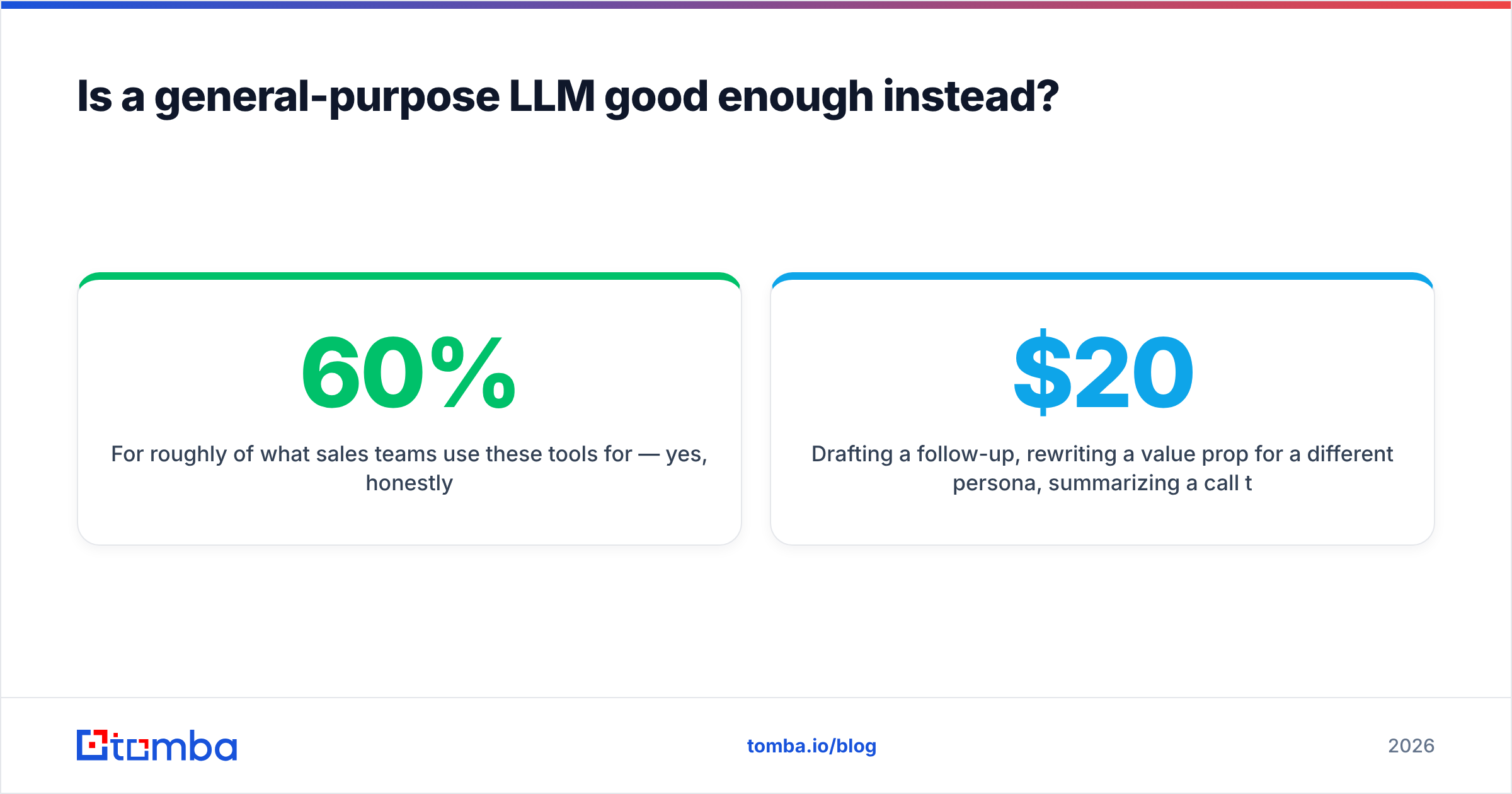 Diagram: Is a general-purpose LLM good enough instead