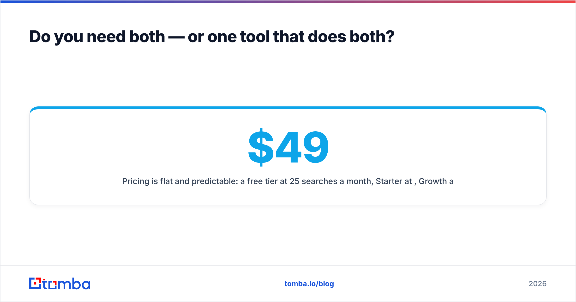 Diagram: Do you need both — or one tool that does both