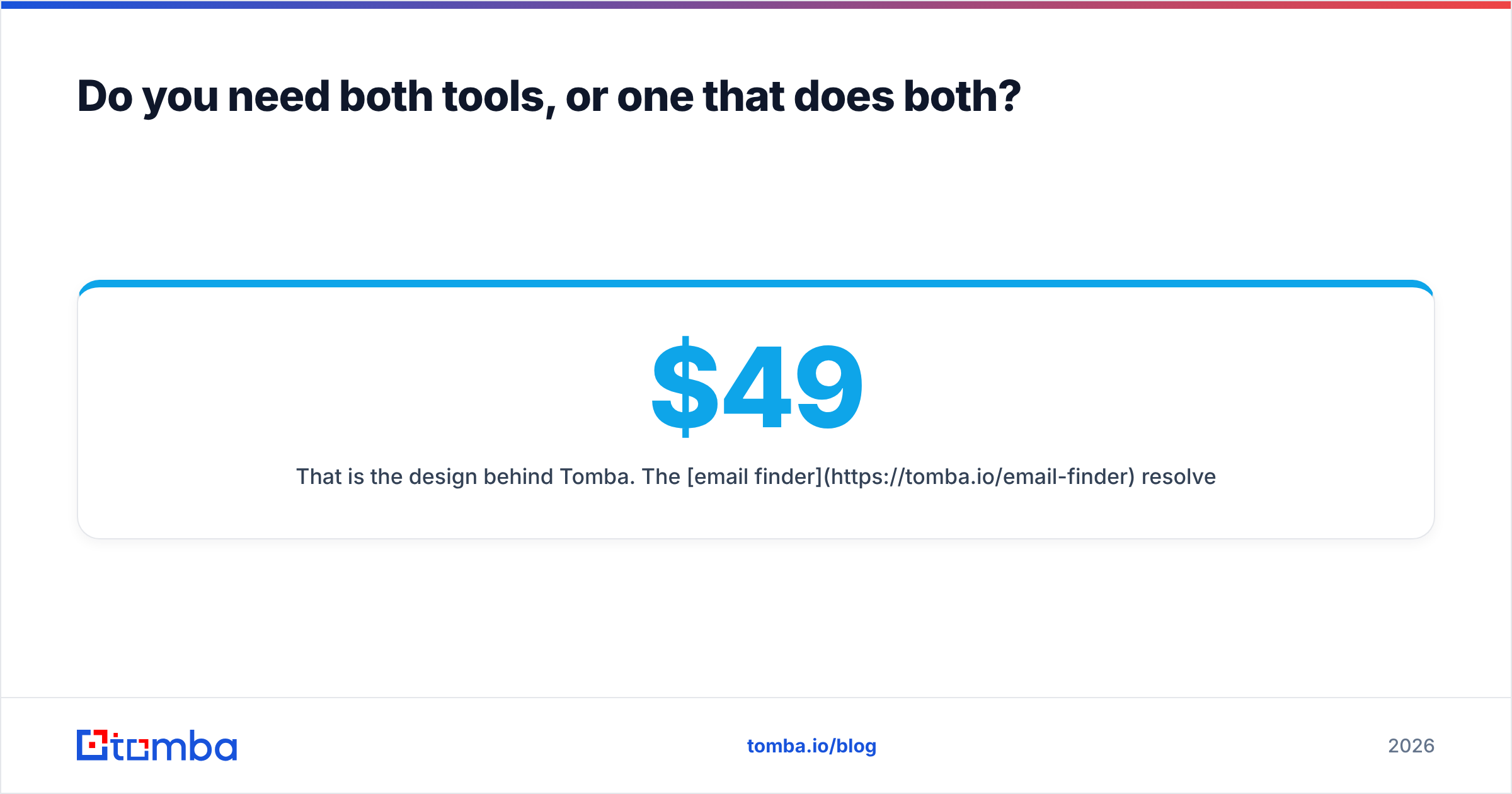 Diagram: Do you need both tools, or one that does both