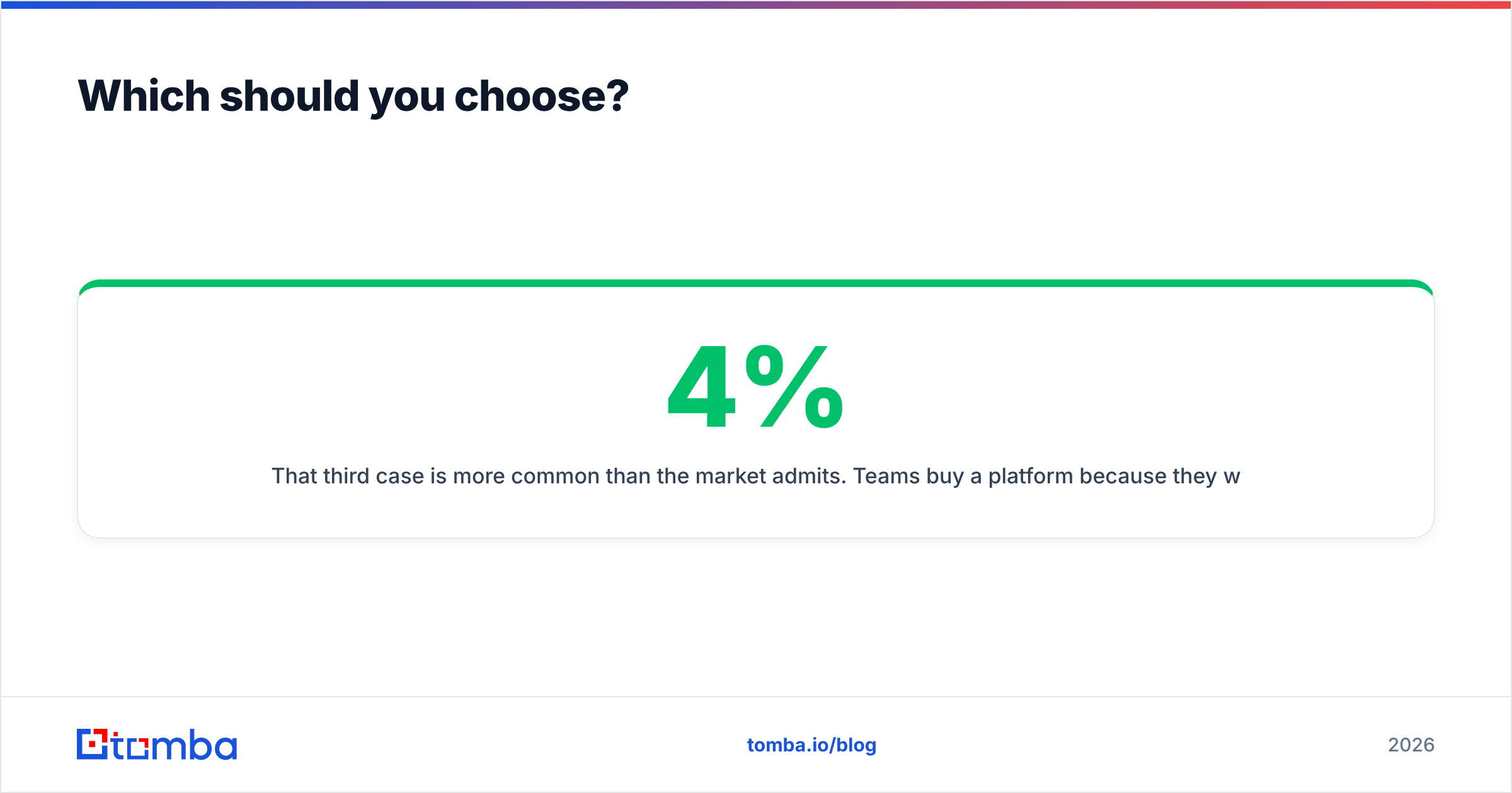 Diagram: Which should you choose