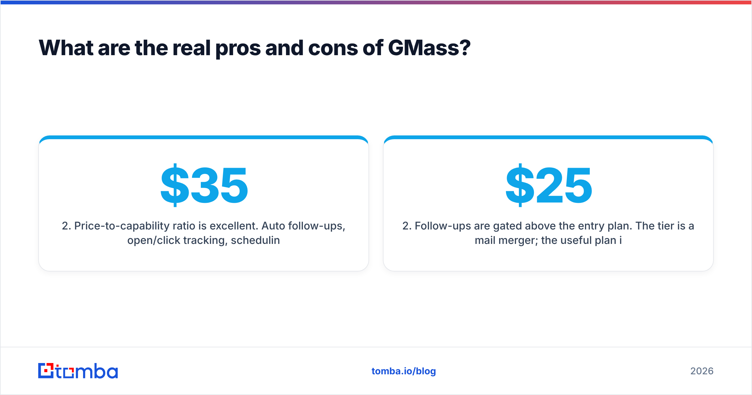 Diagram: What are the real pros and cons of GMass