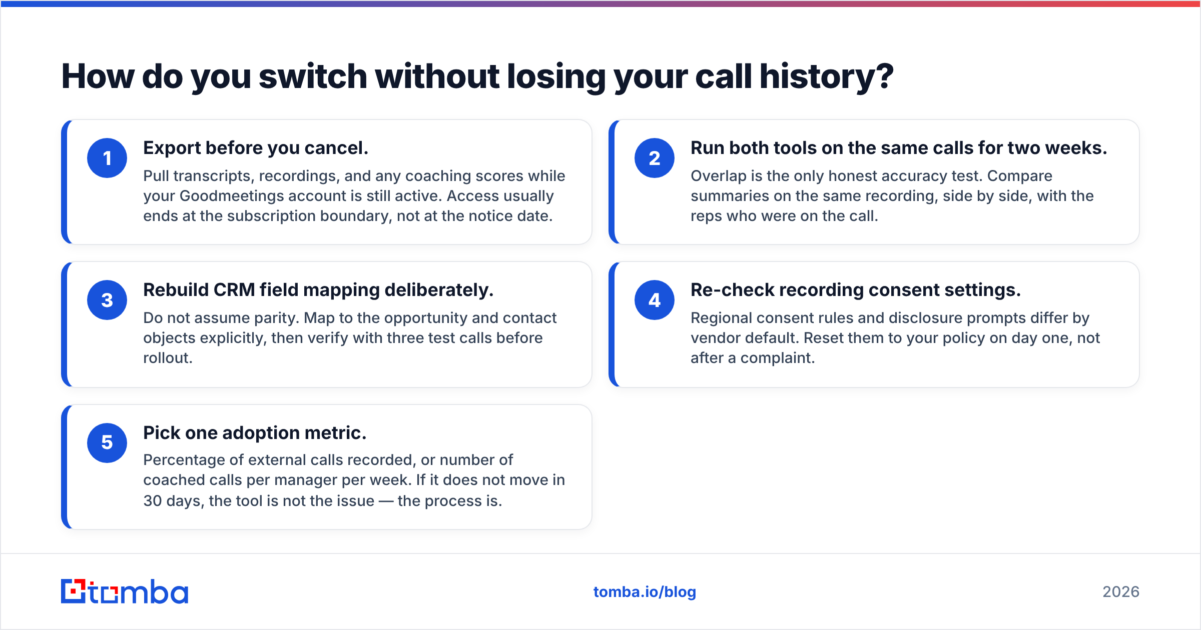 Diagram: How do you switch without losing your call history