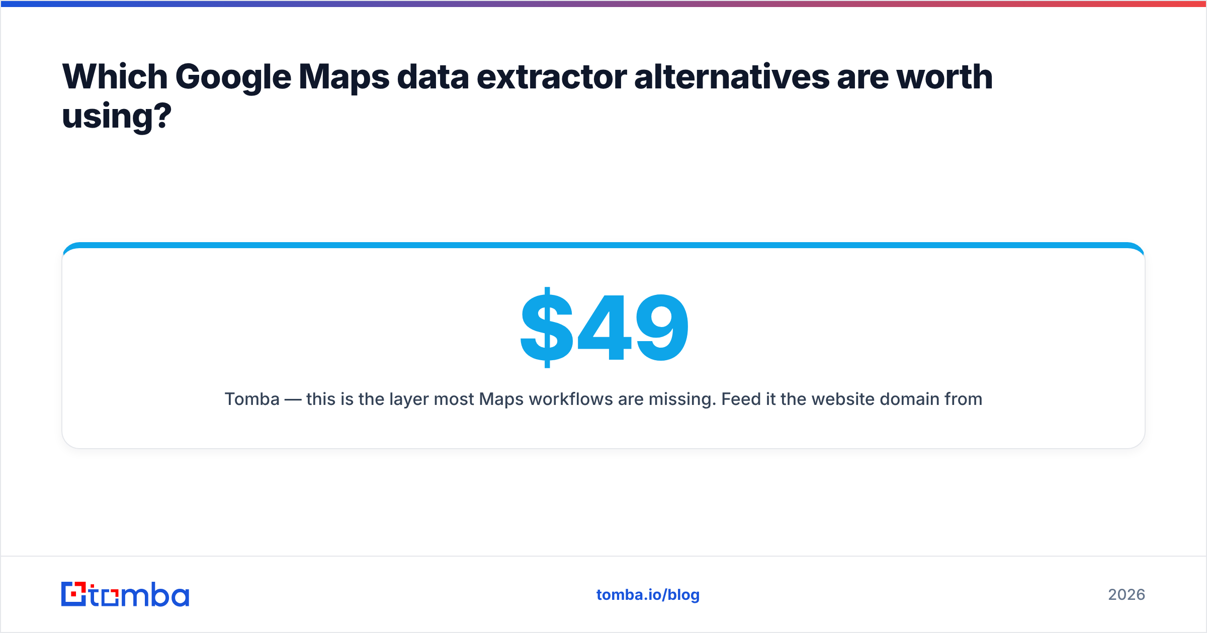 Diagram: Which Google Maps data extractor alternatives are worth using