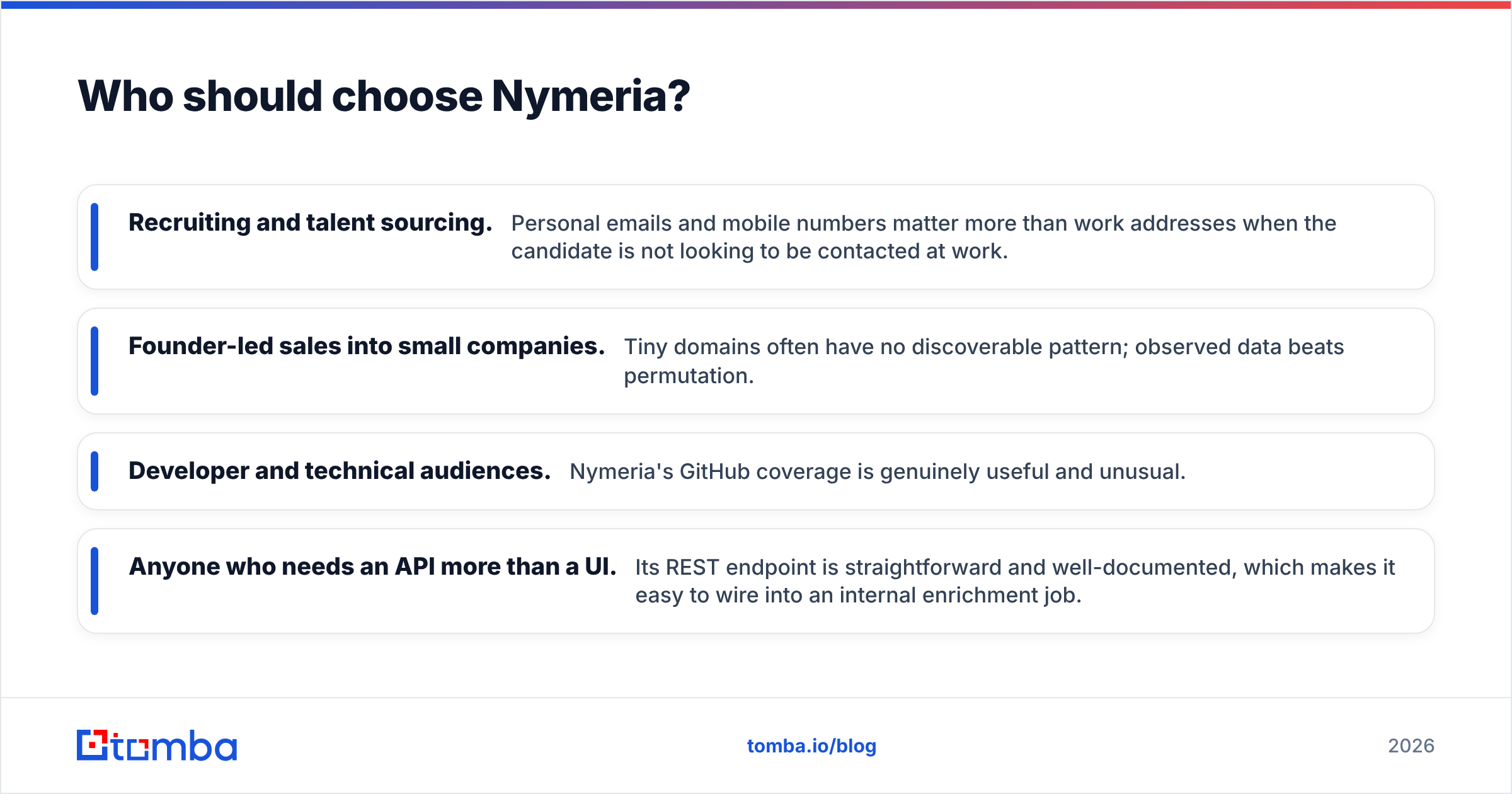 Diagram: Who should choose Nymeria