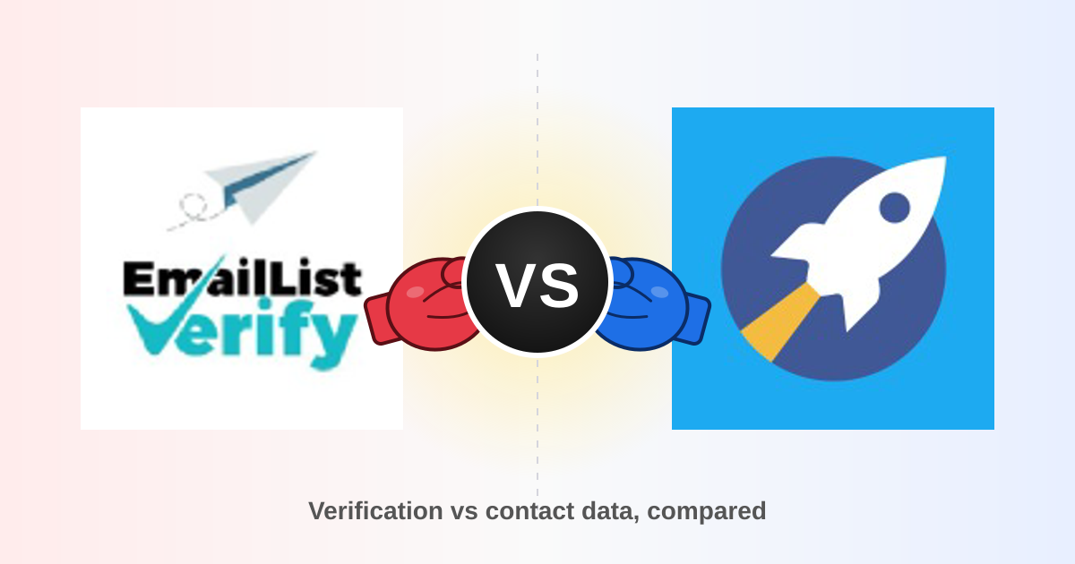 EmailListVerify vs RocketReach: Which One Do You Need?