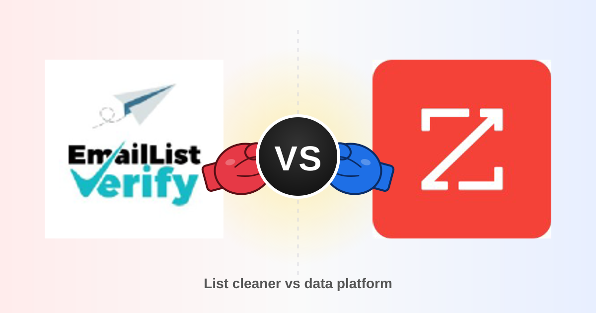 EmailListVerify vs ZoomInfo: Which One Do You Actually Need?