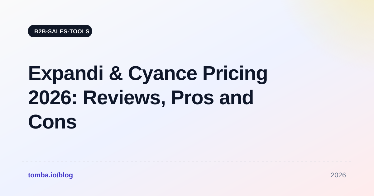 Expandi Cyance Pricing 2026: Reviews, Pros and Cons