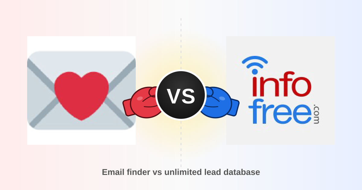 Findymail vs Infofree (2026): Which B2B Data Tool Wins?