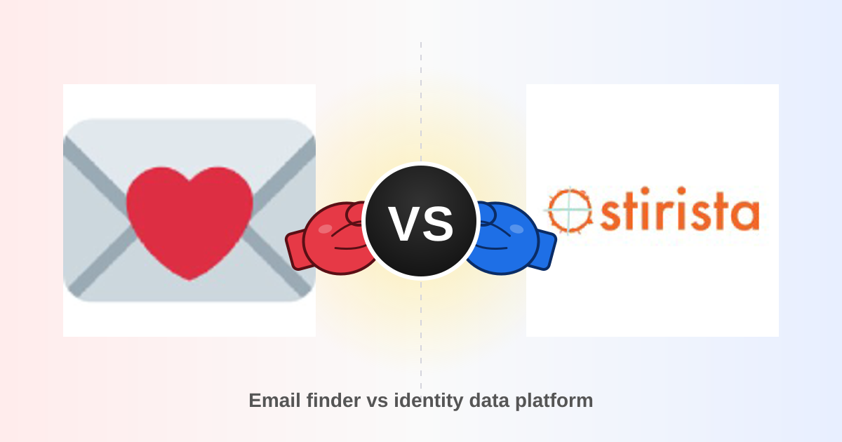 Findymail vs Stirista: Which B2B Data Tool Wins in 2026?