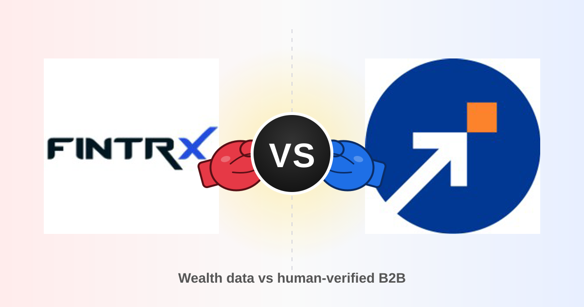 FinTRX vs SalesIntel: Which B2B Data Platform Wins in 2026?