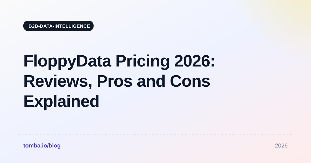 FloppyData Pricing 2026: Reviews, Pros and Cons Explained