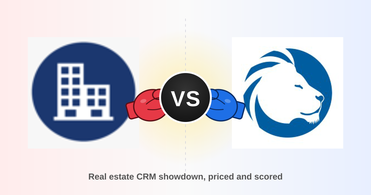 Follow Up Boss vs LionDesk: Real Estate CRM Comparison 2026