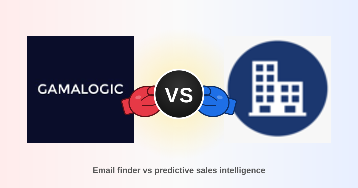 Gamalogic vs Sparklane: Which B2B Data Tool Wins in 2026?