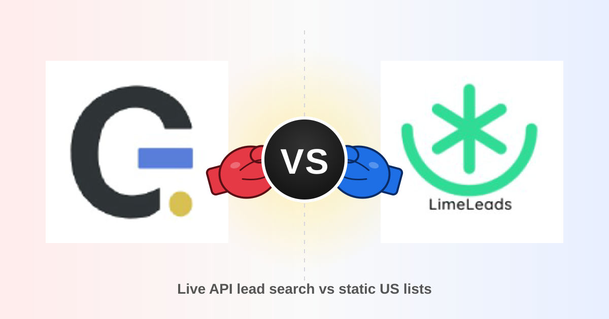 Generect vs LimeLeads (2026): Which B2B Data Tool Wins?