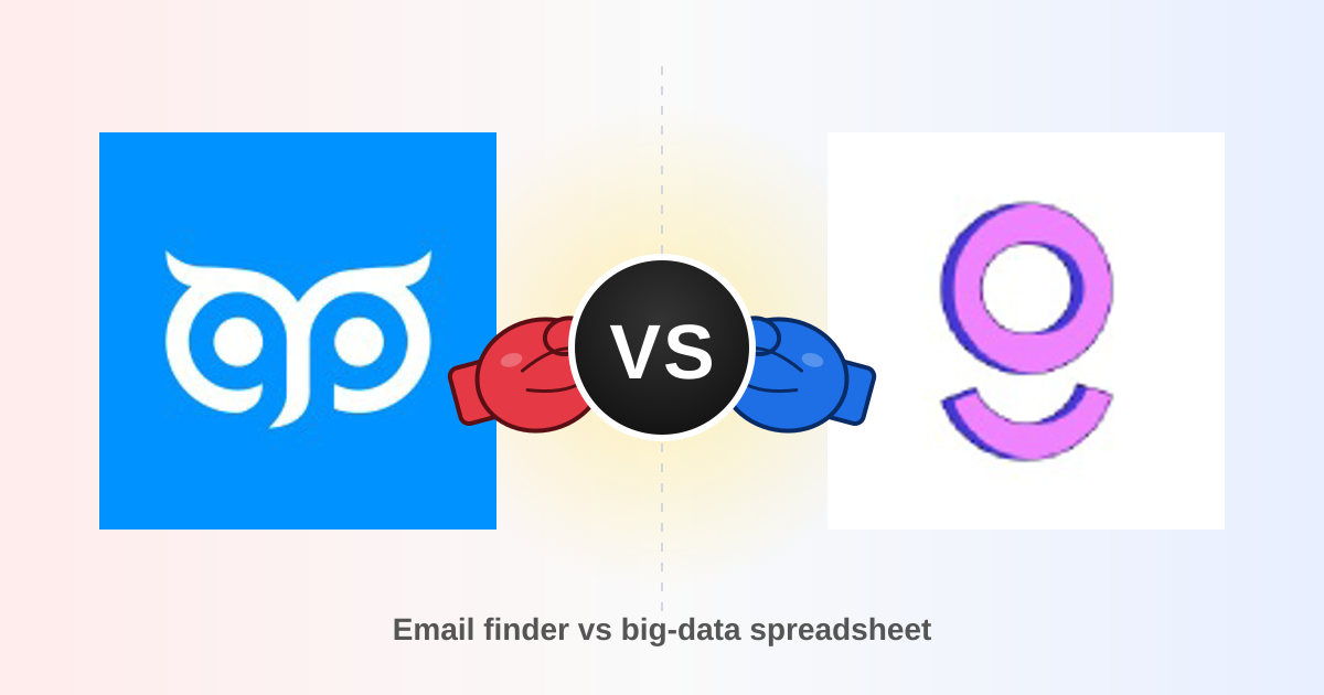 GetProspect vs Gigasheet: Lead Finder vs Data Spreadsheet