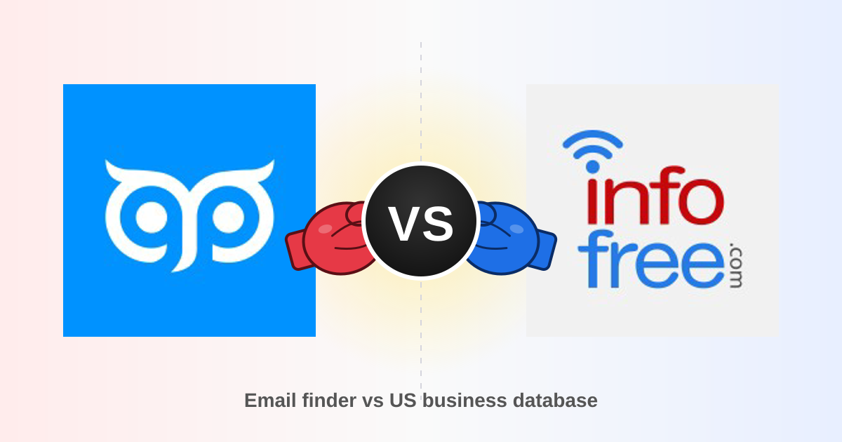 GetProspect vs Infofree (2026): Which Lead Data Tool Wins