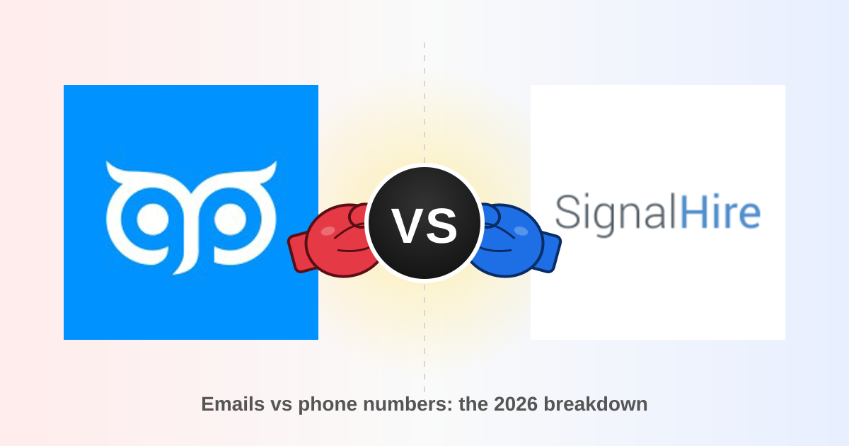 GetProspect vs SignalHire (2026): Which Tool Should You Pick?