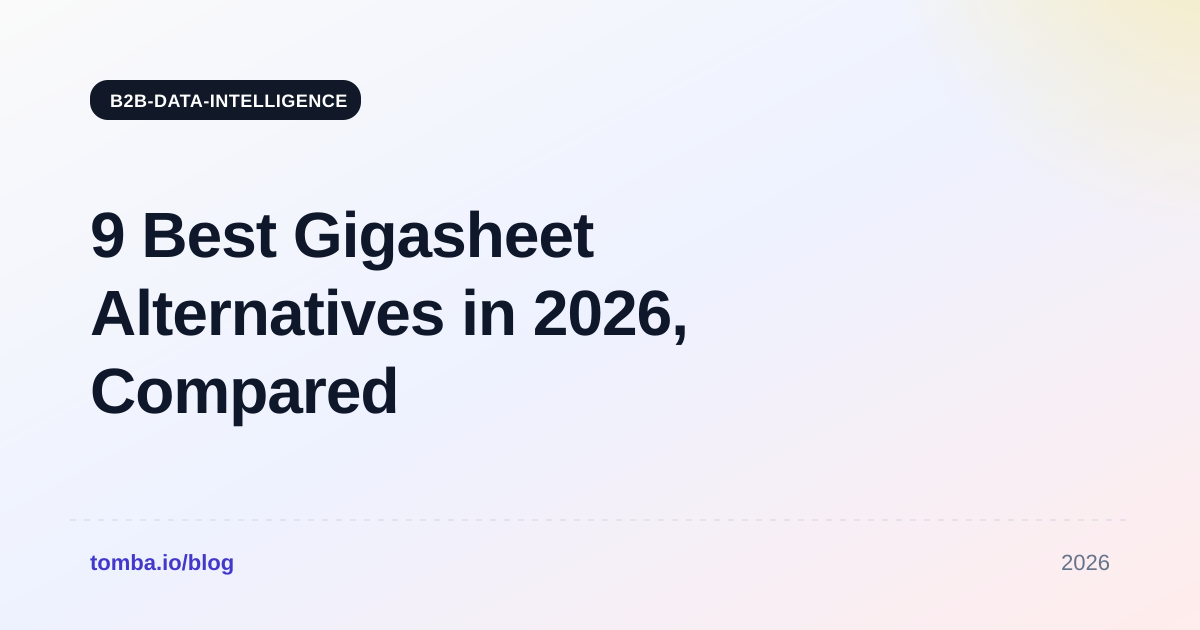 9 Best Gigasheet Alternatives in 2026, Compared Honestly